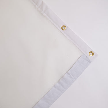 Impact screen with foam layer backing for golf simulation, designed for durability and enhanced image projection from GolfbaysUSA.