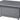 Gray Hampton Rectangle Fire Table by Patio Elegance, stylish outdoor fire pit with lid and modern design.