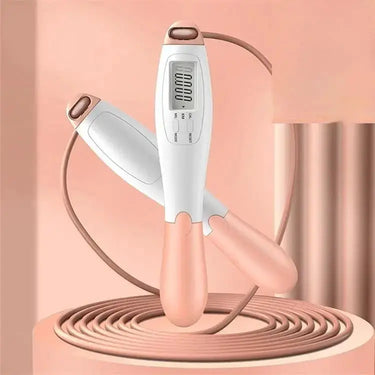 Smart weighted jump rope with removable ball, 24 Hour Sport training rope for cardio and fitness workouts.