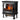 TURBRO Suburbs TS20-SD electric fireplace stove heater with realistic flame effect and built-in sound for cozy ambiance.
