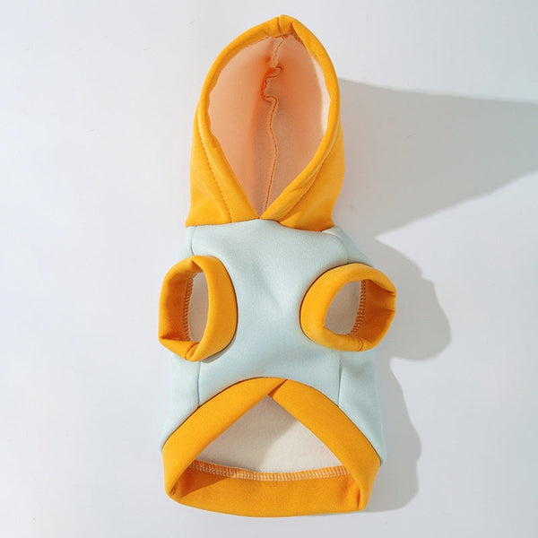 Autumn And Winter Korean Version New Dog Cute Cartoon Little Bear Sportswear Cat Teddy Pet Clothing