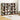 12-Cube Bookcase with 2 Anti-tipping Kits for Living Room-Rustic Brown