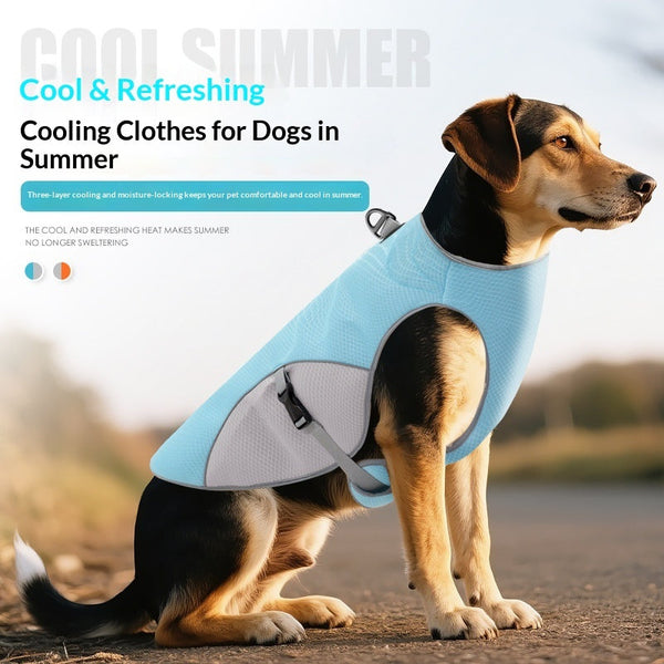 Cooling Lightweight Vest For Petsbreathable And Heatstroke-preventing