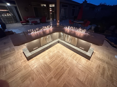 KoKoMo Luxury Outdoor Kitchen BBQ Island - Custom Built Premium Cooking Station for Your Backyard