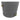Dark Grey Granite 50-Gallon Plastic Urn Rain Barrel with Planter Top