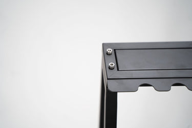 GolfbaysUSA golf club storage rack holding 14 clubs, indoor golf equipment shelf with organized, accessible golf club storage.