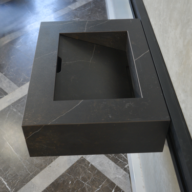 HANDCRAFTED DEKTON KELYA HIGH ENGINEERED PORCELAIN SINK (ES-035)