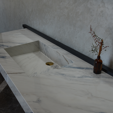 HANDCRAFTED DEKTON ONIRIKA TRANCE ENGINEERED PORCELAIN SINK (ES-054)