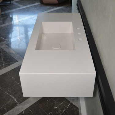 HANDCRAFTED CUSTOM QUARTZ SINK (QU-080)