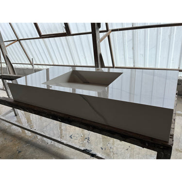 HANDCRAFTED EXTRA STATUARIO HIGH ENGINEERED PORCELAIN SINK (ES-059)