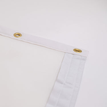 GolfbaysUSA impact screen with foam layer backing, designed to enhance durability and safety for golf practice and simulation.