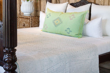 Blanca Filanan Embroidered Bed Cover