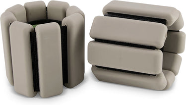 Personal Hour weighted Pilates bangles, adjustable ankle and wrist weights for yoga and Pilates exercises.