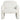 Modern Accent Chair with Waist Pillow and Armrests for Living Room Bedroom-Beige