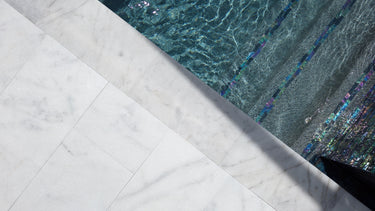 Mugla White Marble Sandblasted Brushed Paver