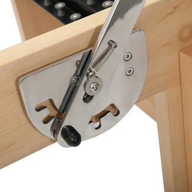 Napolie Clinical Plus Cadillac Pilates Reformer by Personal Hour for yoga and meditation exercises with adjustable features.