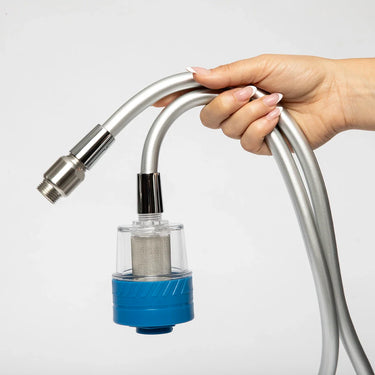 Echo Water Revive Hydrogen Bath Water Machine, compact hydrogen generator for revitalizing bathwater, shown in sleek design.