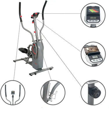 8-Level Magnetic Resistance Home Elliptical Climber