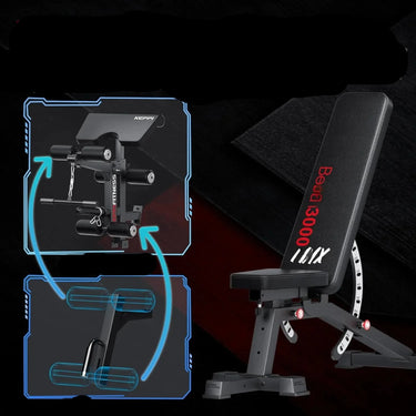 Adjustable Weight Bench with Leg Extension & Sit-Ups