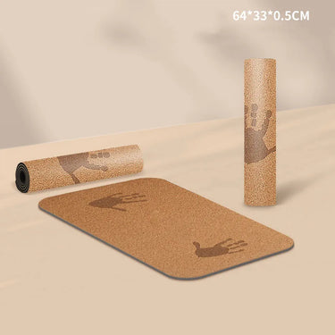 Compact Pilates mat by 24 Hour Sport, ideal for home and gym exercises, with cushioned, non-slip surface for workout comfort.