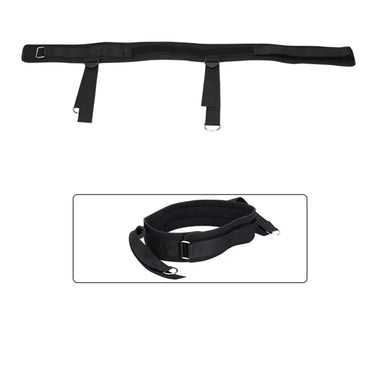 Vertical jump resistance band by 24 Hour Sport for explosive power training, shown stretched on a plain background.