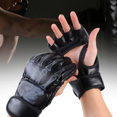 24 Hour Sport kickboxing gloves for men, women, and kids in durable PU leather, designed for boxing and training.