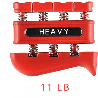 Hand grip exerciser for musicians and climbers, 24 Hour Sport hand muscle trainer with adjustable resistance for strengthening hands.