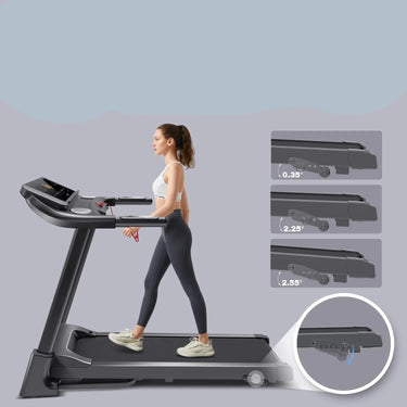 Smart Portable Treadmill  Enjoy Customized Workouts Anywhere