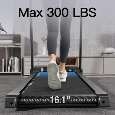 Smart Portable Treadmill  Enjoy Customized Workouts Anywhere