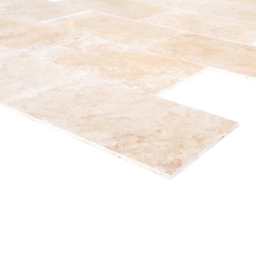 Tuscany Beige Honed and Filled Travertine Wall and Floor Tiles