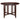 Mission Style Round 42-inch Double Drop Leaf Dining Table