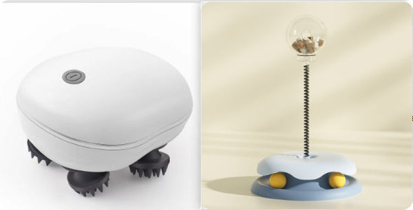 Cat Leakage Food 2 In 1 Toys Turntable Ball Toys Kitten Funny