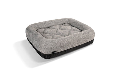 Small HouseOfZazla BedGear Performance Pet Bed for dogs, featuring a cushioned fabric surface and supportive sides.