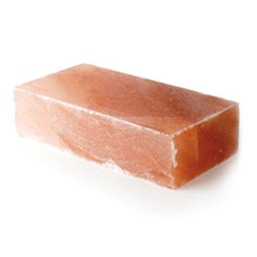 Himalayan salt room with Black Tai Salt Co. salt bricks and plates, covering 4' x 4' surface area, 16 sq feet.