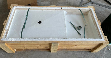 Custom Travertine Sink (TR-089)