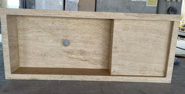 Custom Travertine Sink (TR-089)