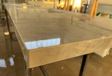 Custom Cyrstal Ice Polished Porcelain Sink (ES-057)