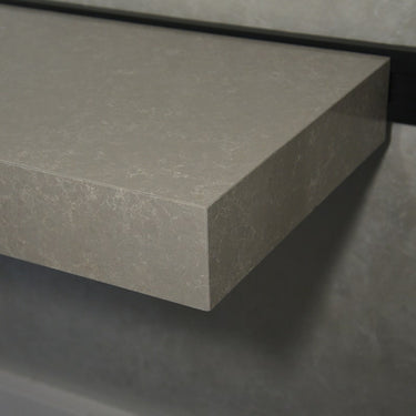 HANDCRAFTED CUSTOM GRAY QUARTZ SINK (QU-099)