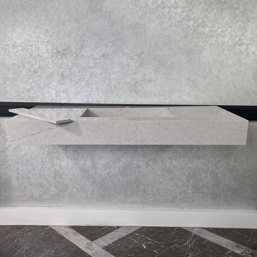 HANDCRAFTED CUSTOM QUARTZ SINK (QU-054)