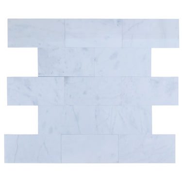 Mugla White Marble Tiles Polished Floor and Wall Tile