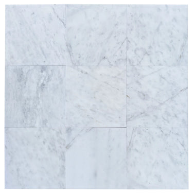 Mugla White Marble Tiles Polished Floor and Wall Tile