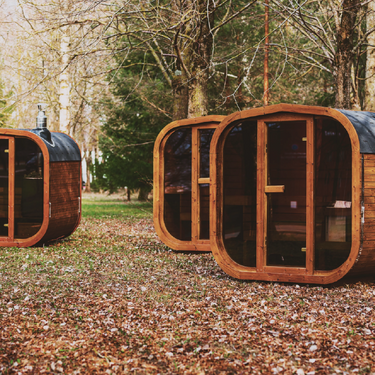 Mande Sauna MW12 ThermoWood for Your Perfect Backyard Retreat