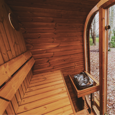 Mande Sauna MW12 ThermoWood for Your Perfect Backyard Retreat