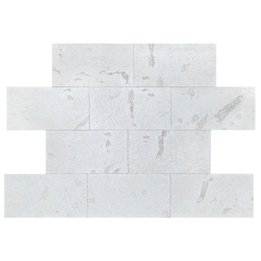 Shell Stone White Tumbled Pavers 18"x36"x1 1/4"